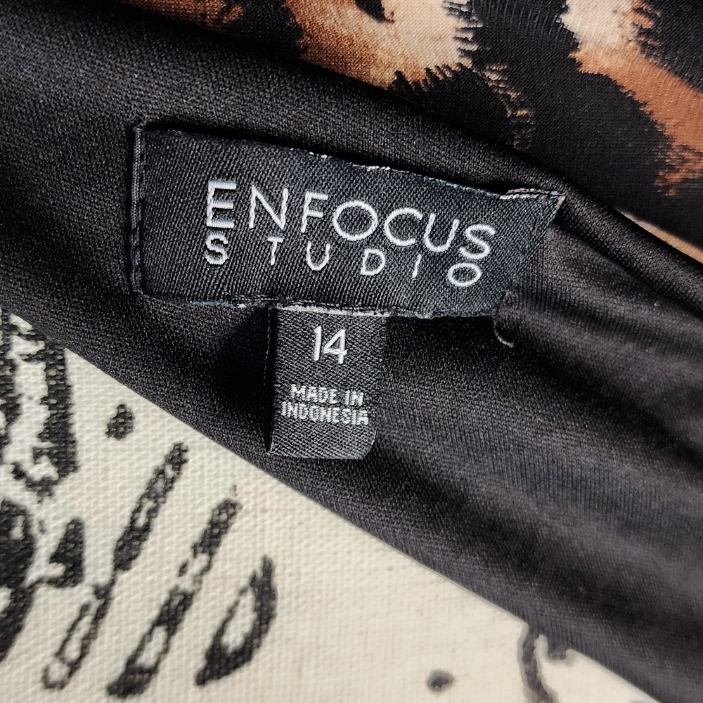 Enfocus Studio Leopard Print Dress - Picture 6 of 6